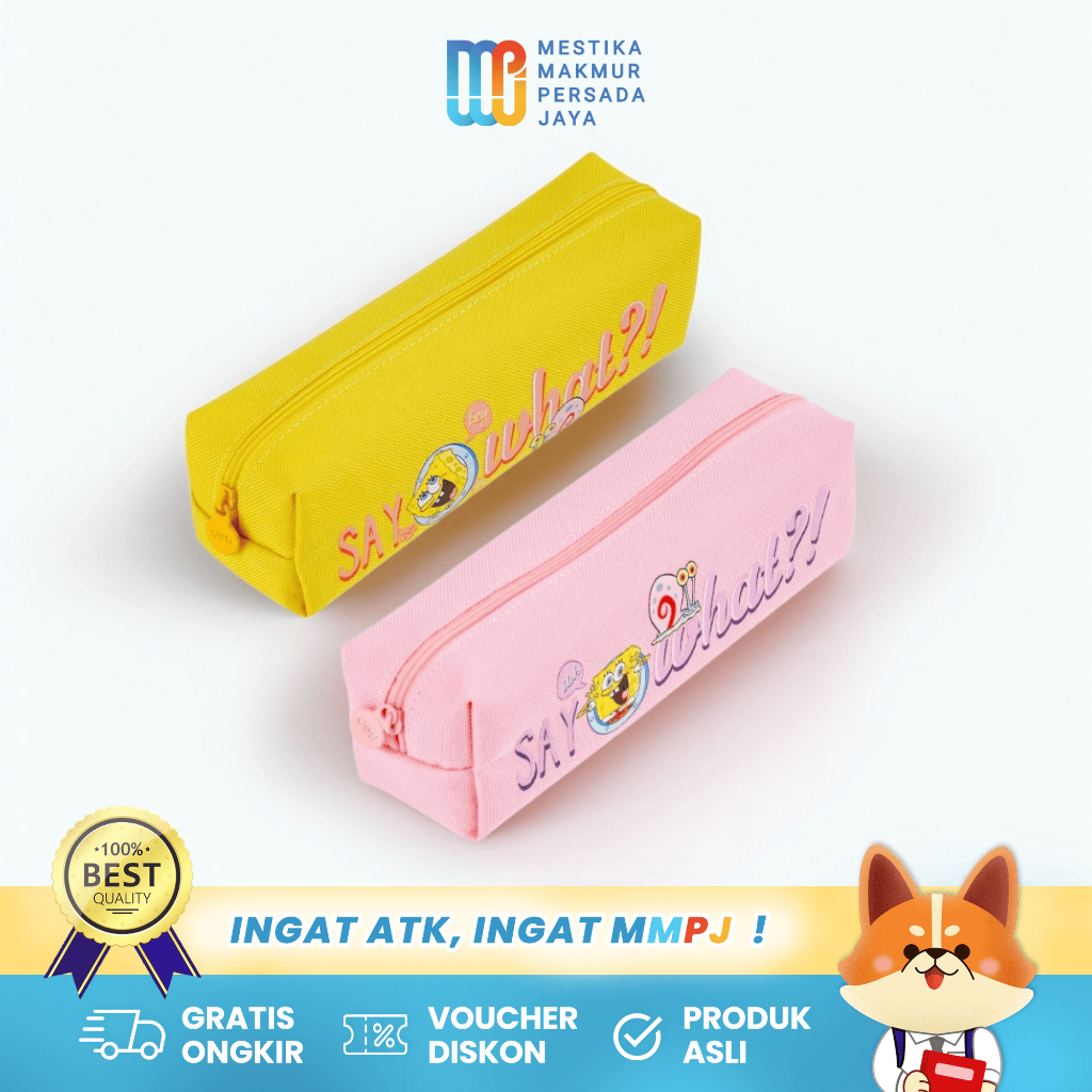 

Deli Tempat Pensil / Kotak Pensil Anak Sekolah – Motif Spongebob EH979