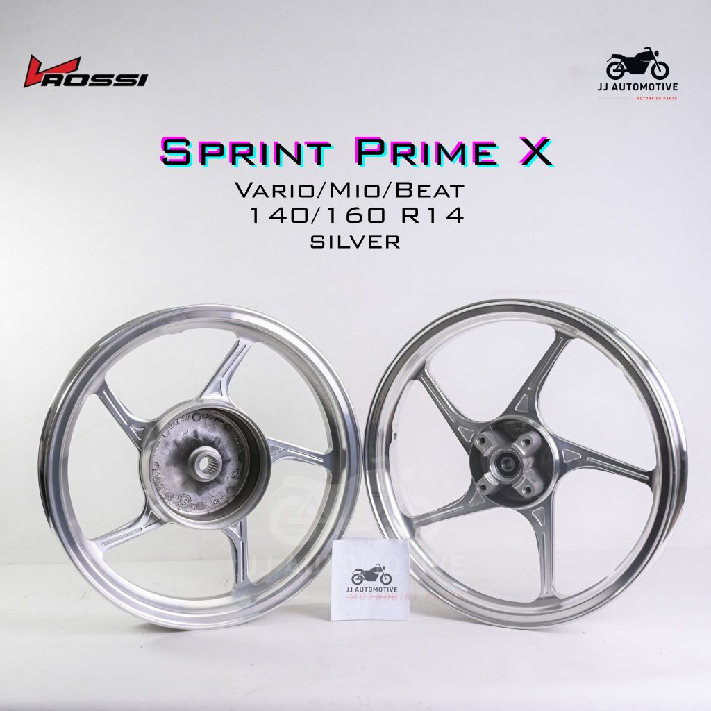 Velg VRossi Sprint Prime X Sprint Prime AK55 Vario Mio Beat Scoopy Ring 14 185/215 140/160