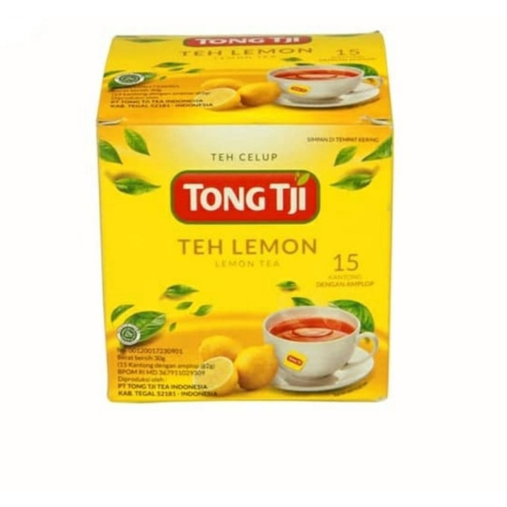 

Tong Tji Celup Lemon Tea Envelope Isi 15 Tea Bag
