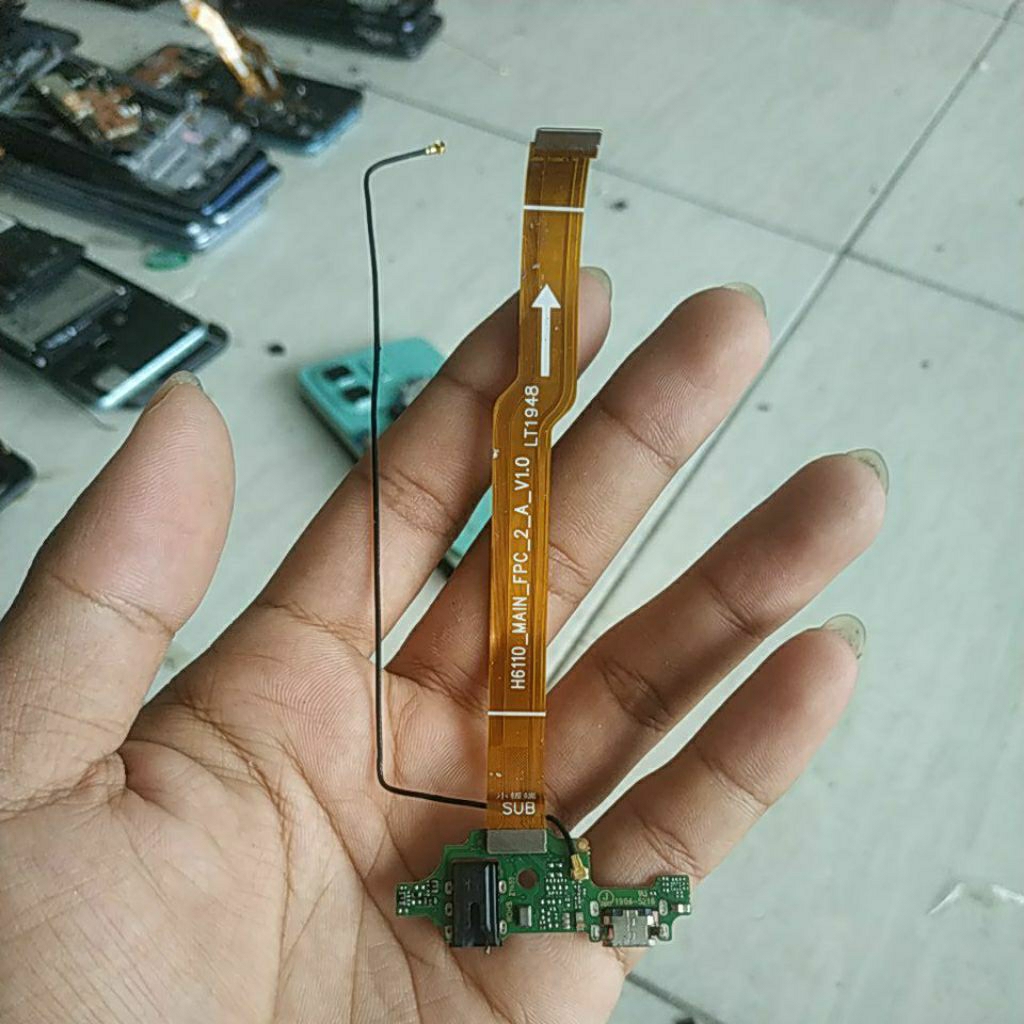 board cas bekas kw Infinix hot 8