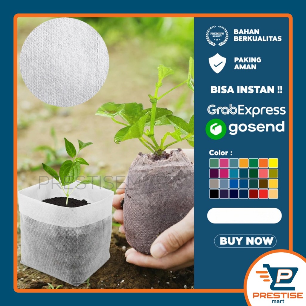 Biodegredable Polybag Semai Non Woven Pot Disposable Polybag