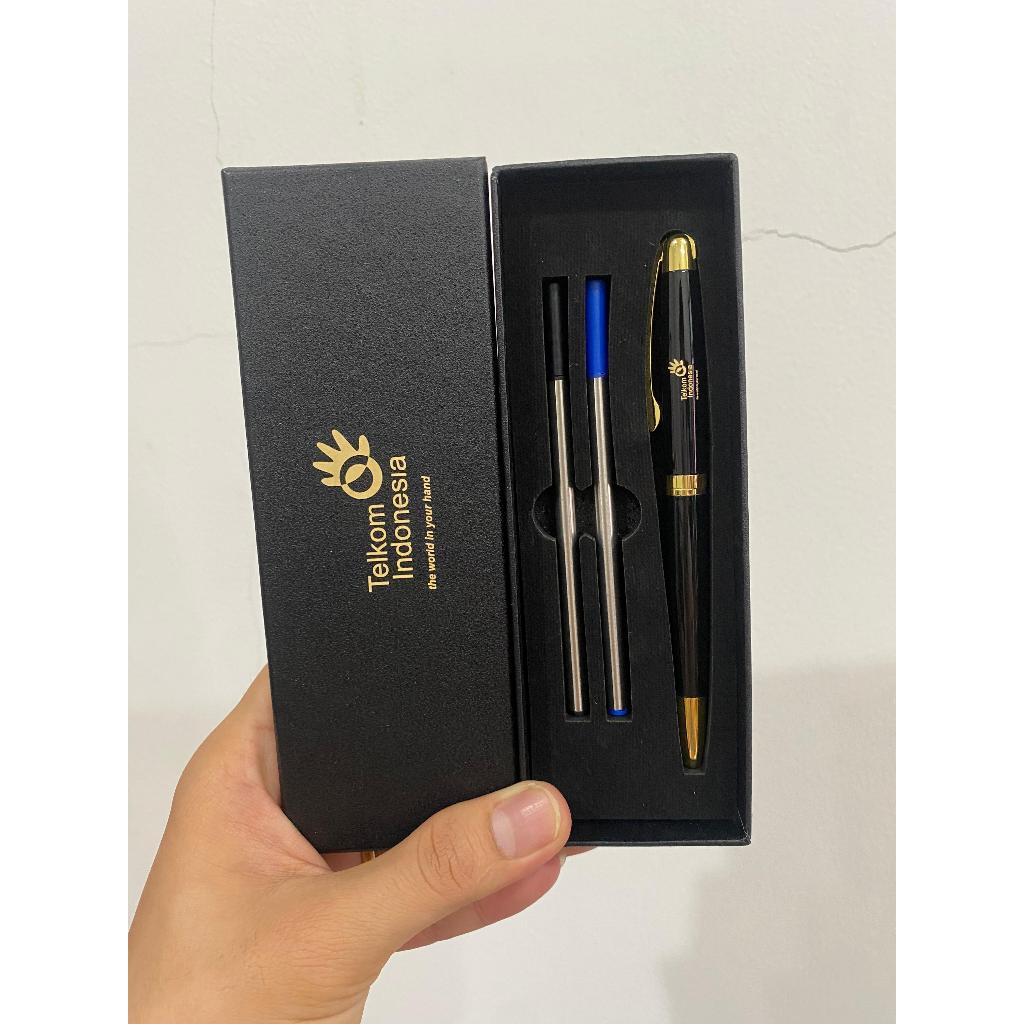 

Gratis Custom Nama atau Logo - Pen Roller + Tinta Refill - Pena Tinta Gel Roller Ball 306 - Pen Gel Tanda Tangan - Paraf Tinta Cair