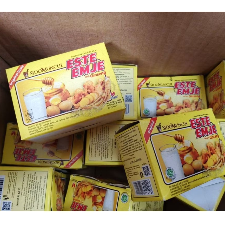 

ESTE EMJE 1 DOS 5 SACHET