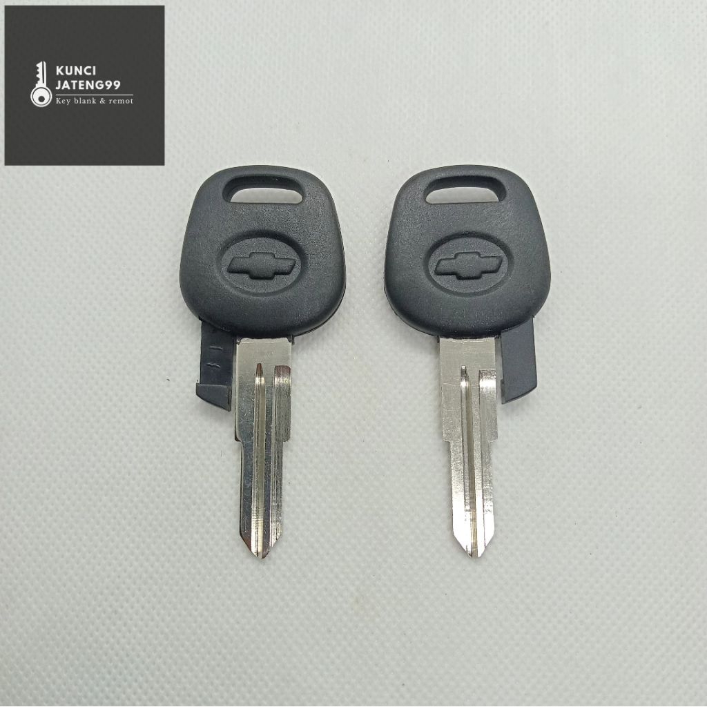 kunci manual mobil chevrolet captiva + slot chip hitam 100% abs premium Car
