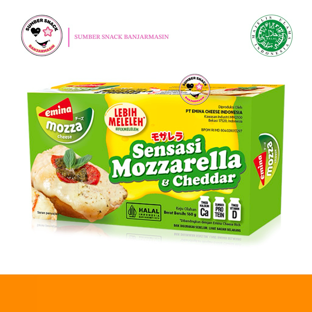 

Emina Mozzarella Cheddar Cheese (160g)