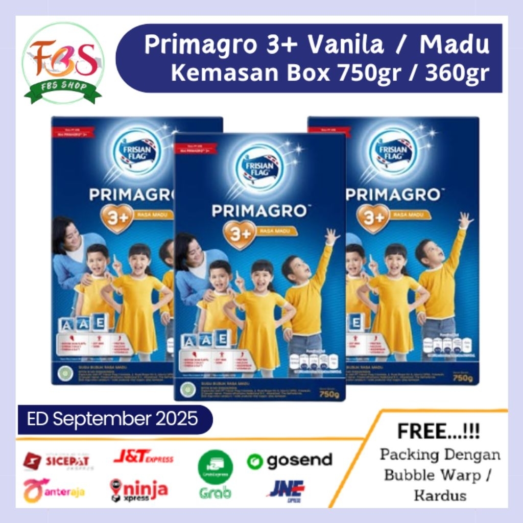 

Primagro 3 Plus Rasa Vanila Madu Kemasan 750gr