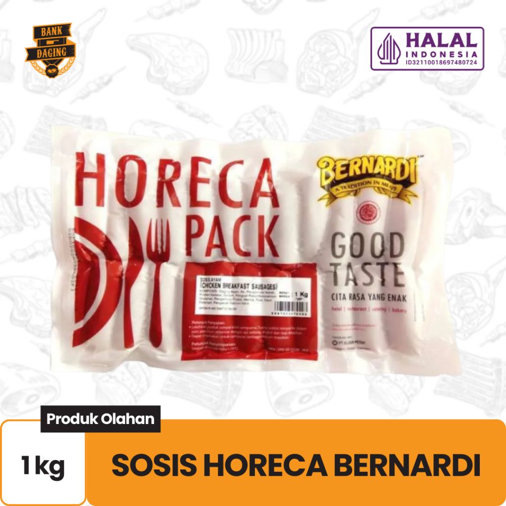 

BERNARDI SOSIS HORECA BEEF VP - BANKDAGING