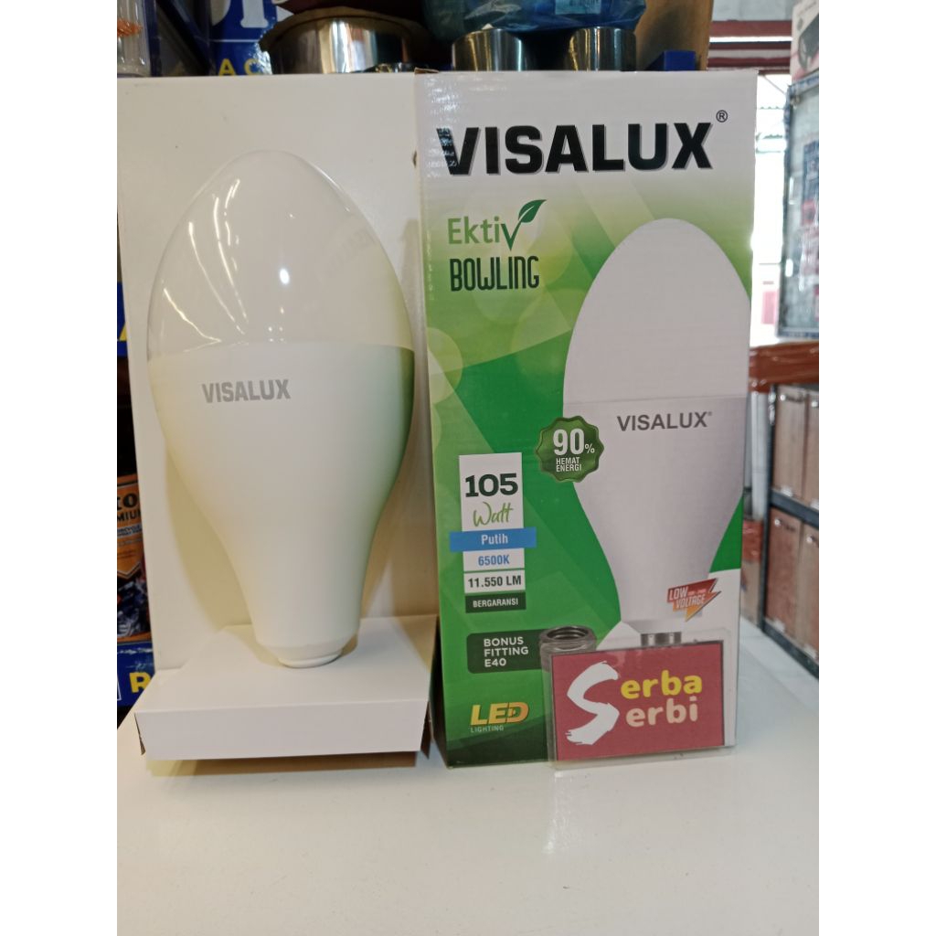 *105W BOWLING LED VISALUX*Lampu gantung jalan penerangan e27 e40