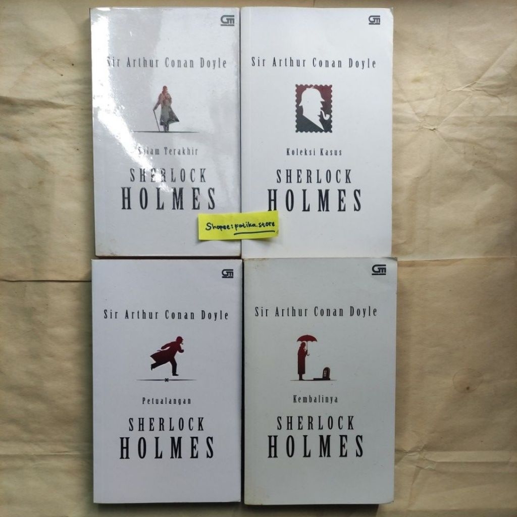 (ori) preloved novel Sherlock Holmes buku second bekas original