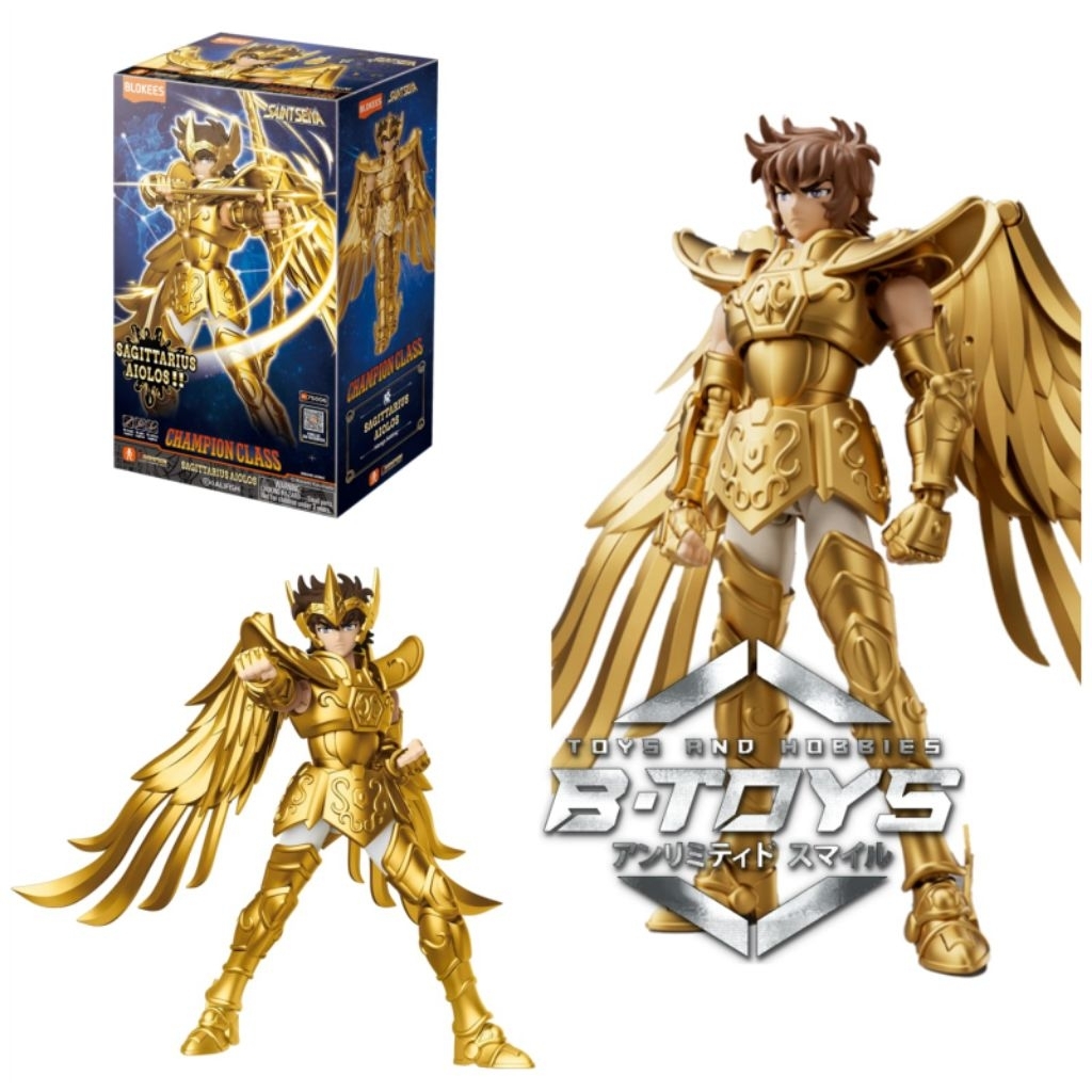 Blokees Saint Seiya Champion Class CC-05 Sagitarius Aiolos Figure