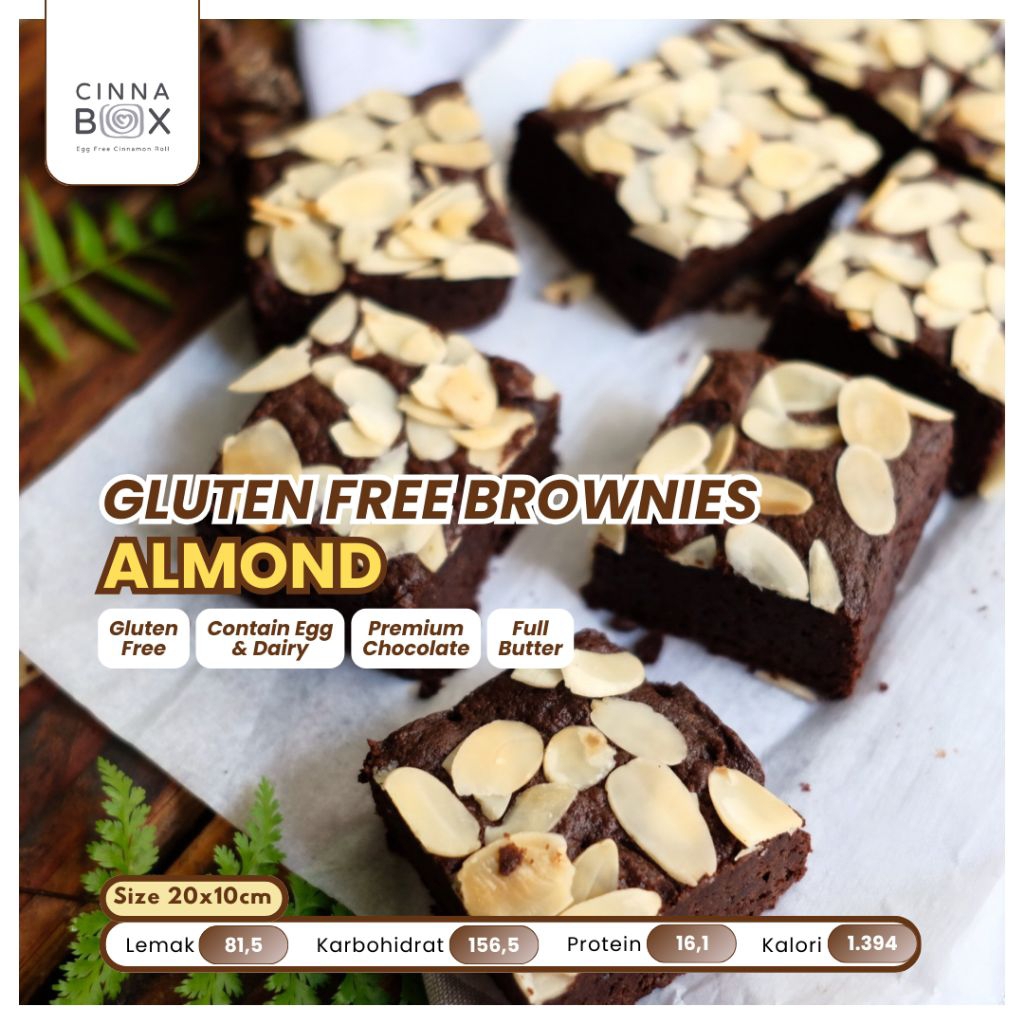 

Gluten Free Brownies Almond