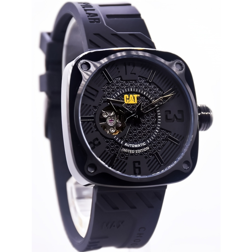CAT AUTO-SQUARE Limited Edition Automtic AT.168.21.131 AT.168.21.731 AT.1698.21.231 Free Tali