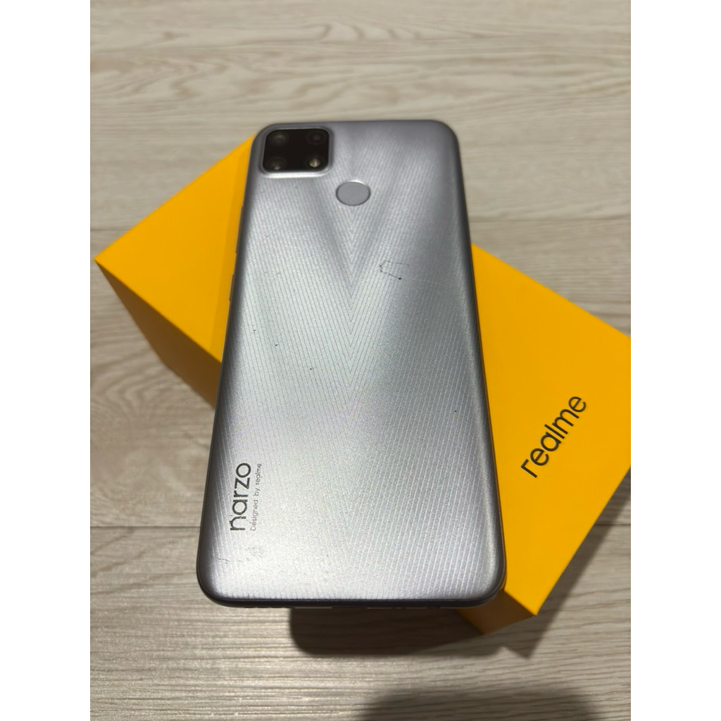 HP Handphone Realme Narzo 20 4/64 GB Resmi Realme Indonesia Second Bekas Ori Top Ex Pemakaian Good C
