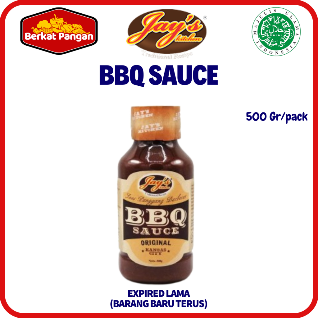 

Jay's BBQ Sauce / Jays Saus Panggang Barbeque 500gr