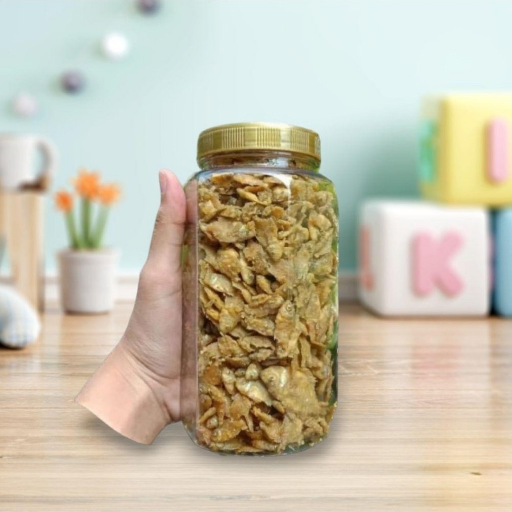 

Baby Fish kriuk Goreng 220 Gram 1 Toples Gurih Dan Renyah Food G Dan Renyah Food mantap asli dari indonesia cemilan ikan goreng kekinian Kering Crispy