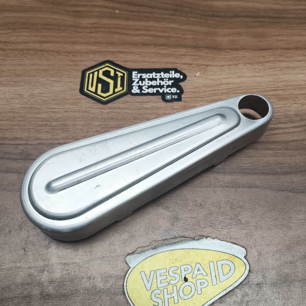 Tutup Fork Kepala Babi Vespa Super Sprint VBB VNB VBA Kaki 3 Bahan Alumunium Lawasan