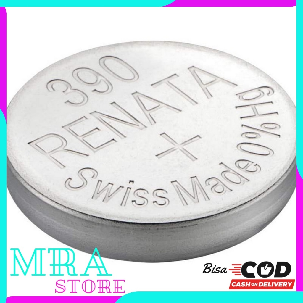 Baterai Batre Jam Tangan Renata 390 Sr1130Sw Sr 1130Sw Original