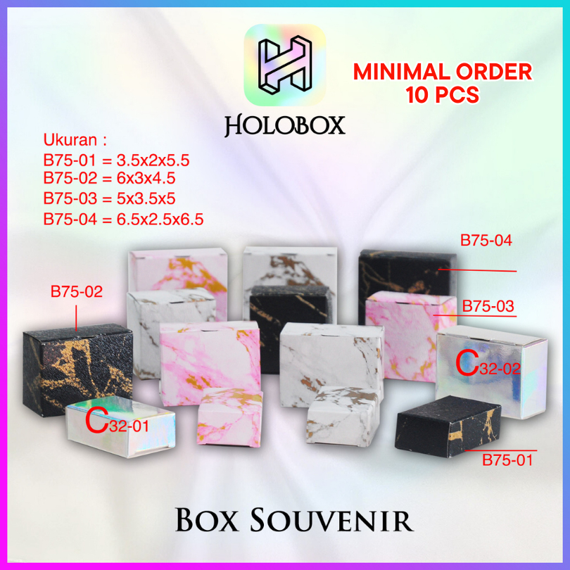 

Kotak Kado / Box Souvenir / Hadiah / Gift box / Dus / Aksesoris / Packaging / B75