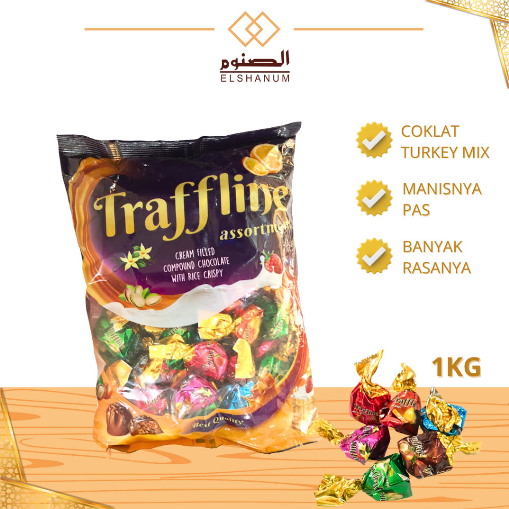 

COKLAT Turkey Traffline / COKLAT TURKEY LUMER / Coklat Original Aneka Rasa / Oleh Oleh Haji