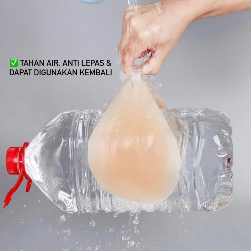 （Privasi kirim）Silikon Bra Tanpa Tali Bra Tempel / Bra Party / Bh Silicon Bra Wedding Invisible Push