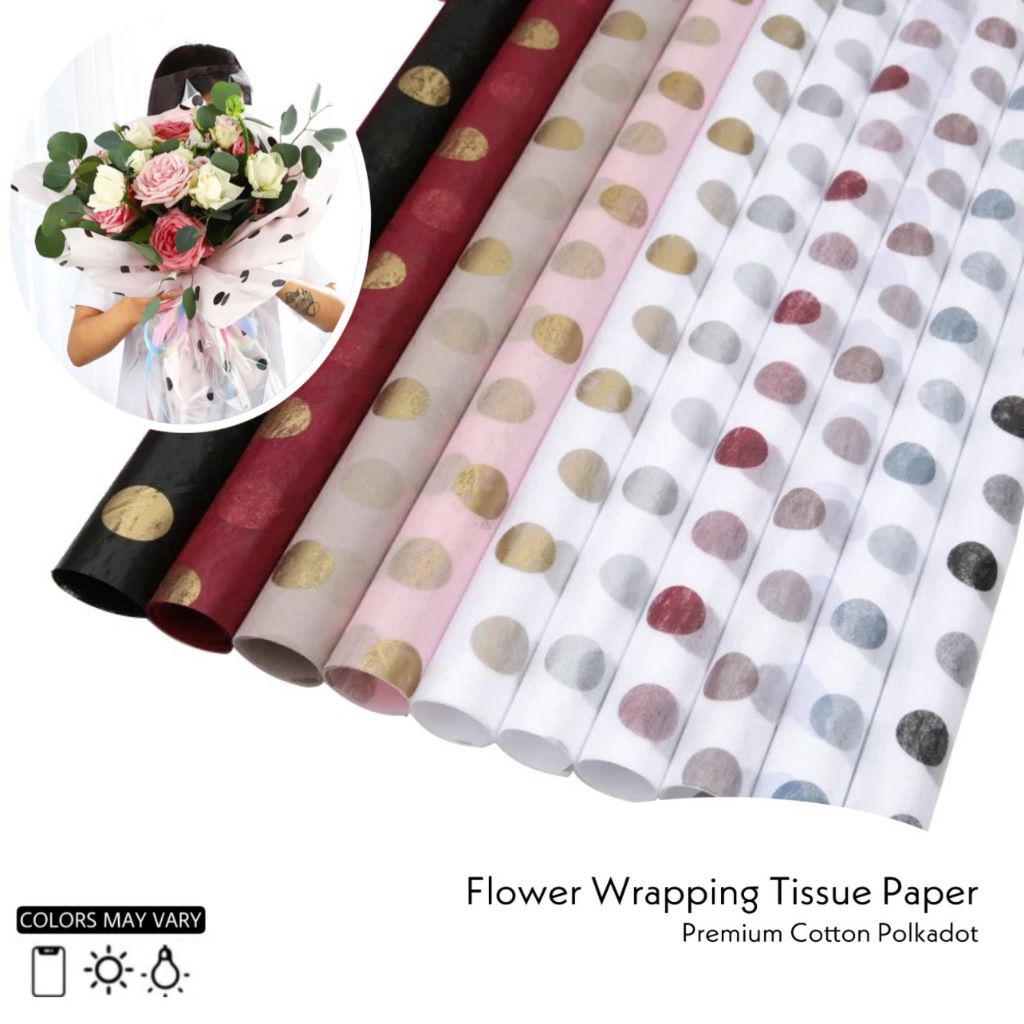

( 5 Lembar ) TISSUE STRIPES - KERTAS KADO - GIFT WRAPPING PAPER - TISSUE PAPER KERTAS BUKET BUNGA