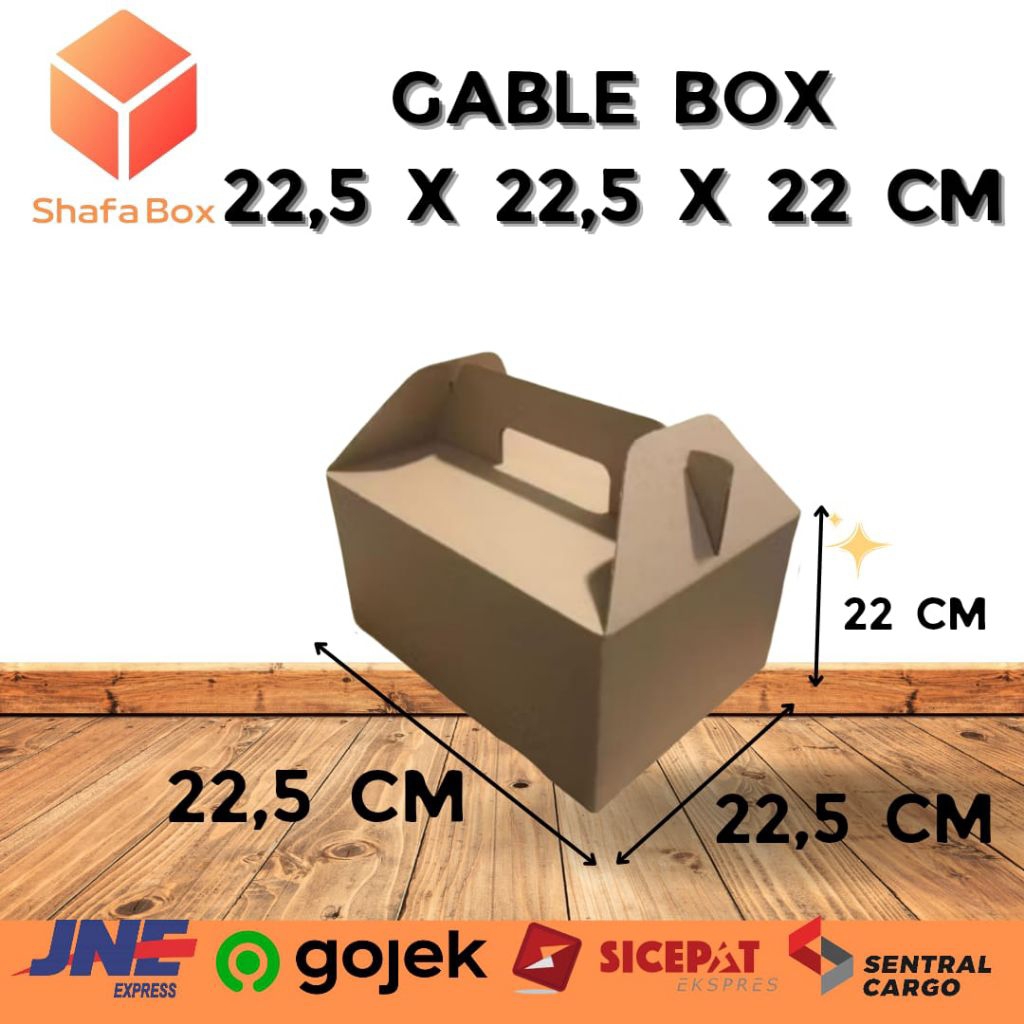 

Gable Box 22,5x22,5x22cm Dus Jinjing
