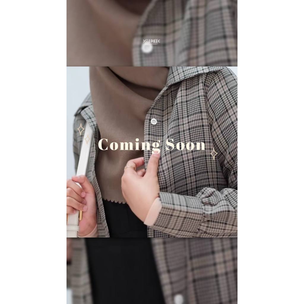 Tunik Flanel Kemeja|| Flanel Oversized Shirt|| Outer Flanel Leta Tunik