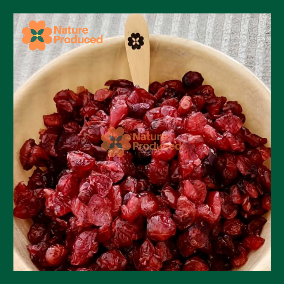 

[Nature Produced] Dried Cranberry Premium – Cranberry Kering | Manis Asam Alami | Camilan Sehat