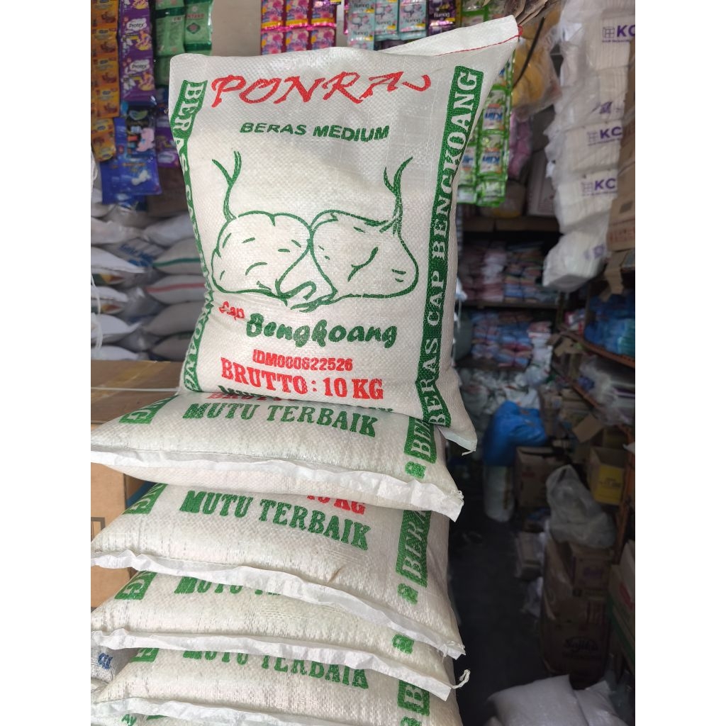 

Beras 10 kg Ponras Bengkoang