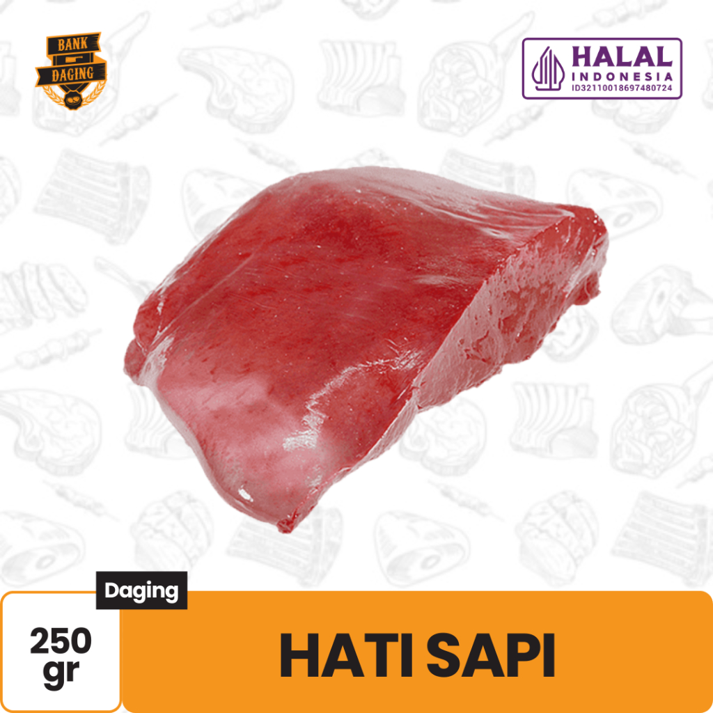 

HATI SAPI 250gr/500gr/1kg BANKDAGING