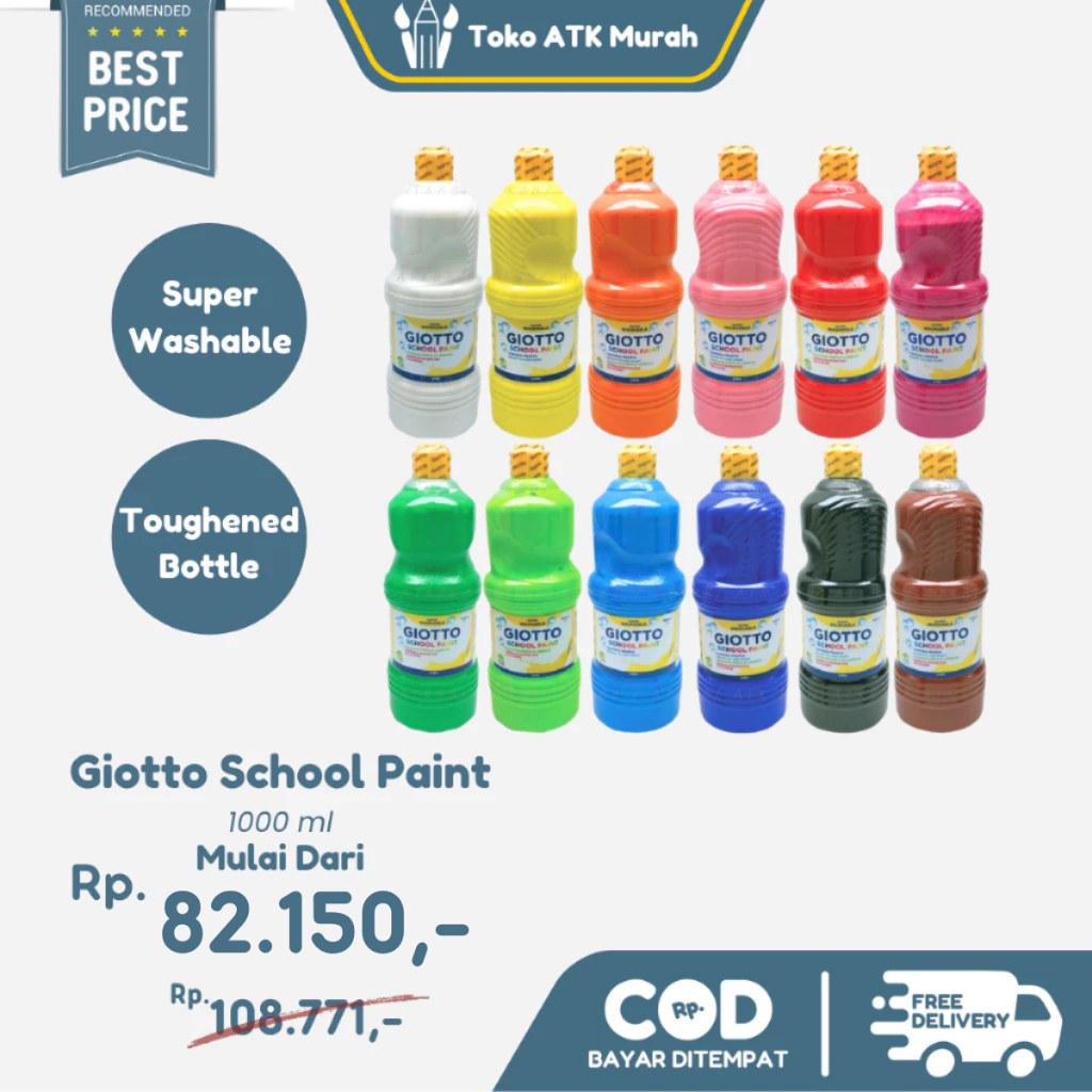 

Giotto School Paint - Cat ( 1000 ml )
