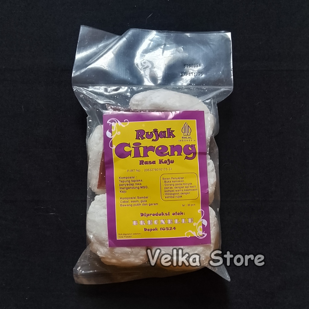 

Brecxelle Rujak Cireng Rasa Keju 20pcs