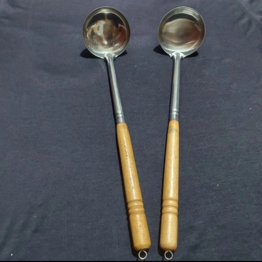 IRUS SAYUR MURAH / IRUS GAGANG KAYU / IRUS STAINLESS KAYU