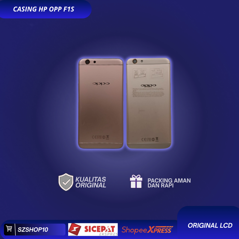 Casing Belakang OPPO F1s | Backdor Blackcover