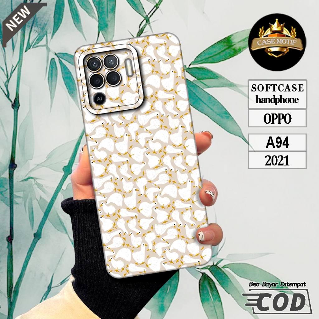 Case OPPO A94 Casing OPPO A94 4G Terbaru 2021 Aksesoris Softcase Casing Silikon Case Hp Murah