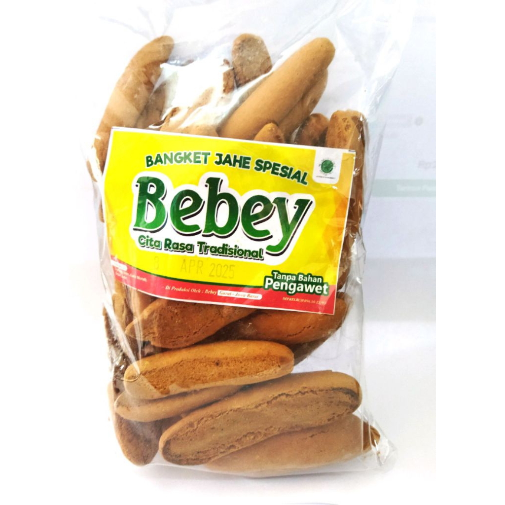

Kue Bangket Jahe Spesial Bebey 300 gram