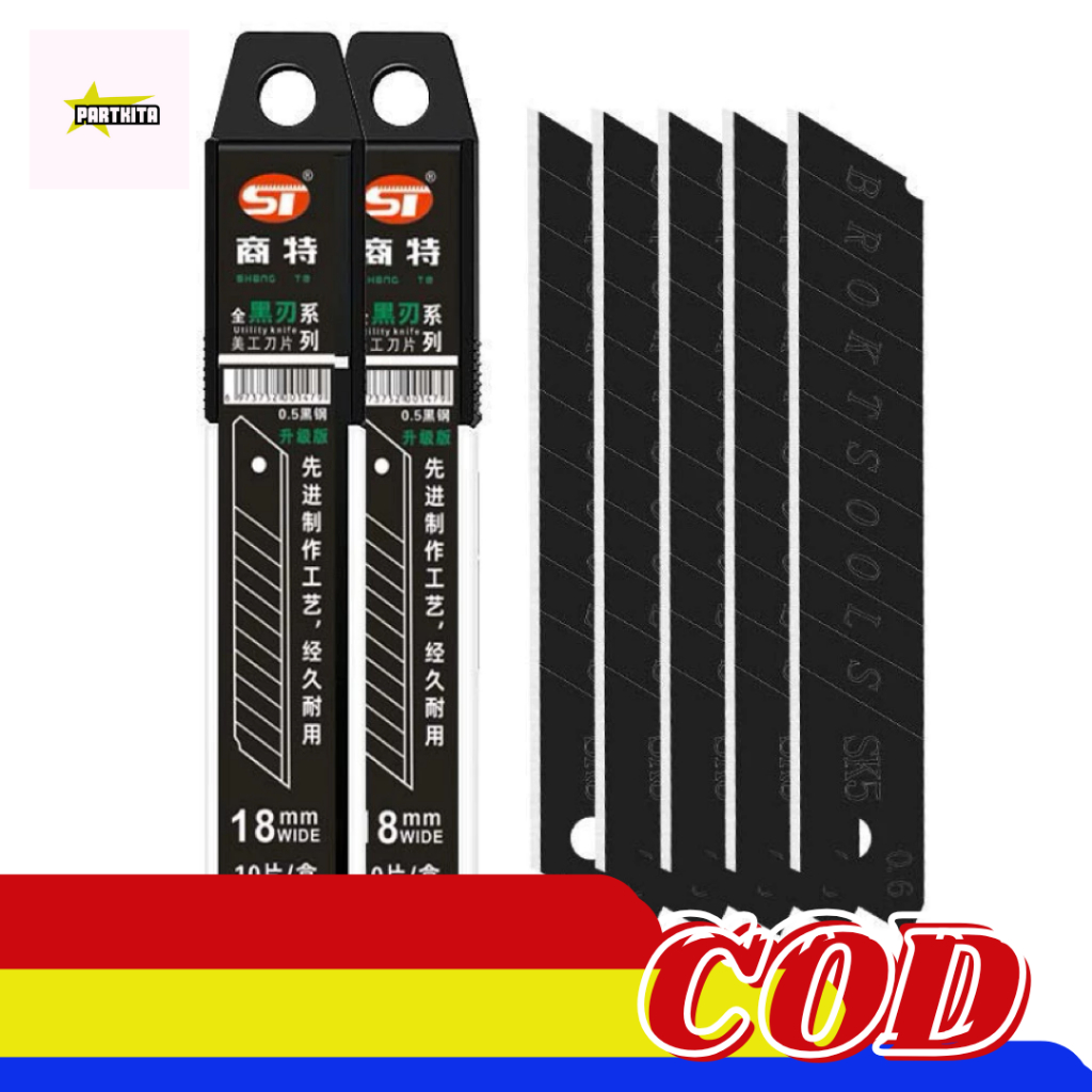 

Isi Cutter [COD] Isi Cuter Per Pack 10 Pcs