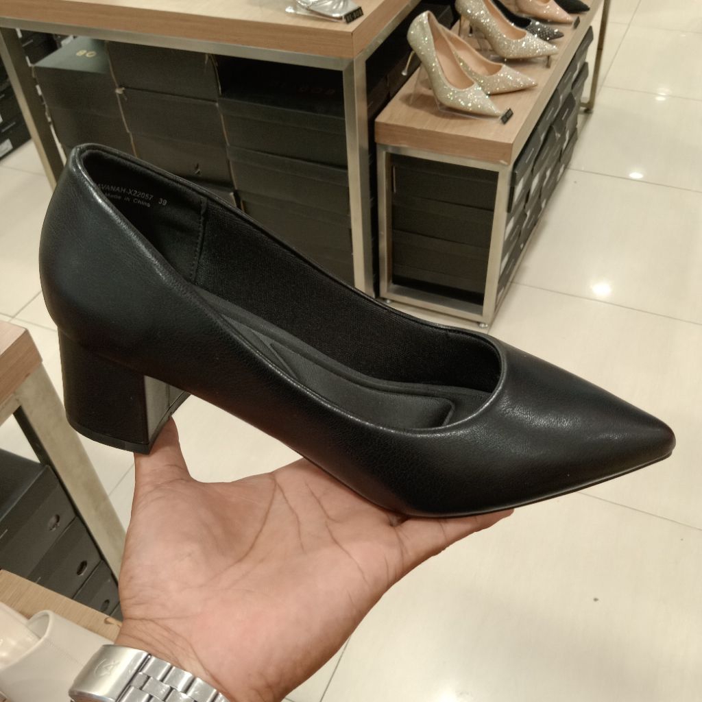 BE BOB SEPATU HEELS TAHU WANITA BUAT KERJA ORIGINAL