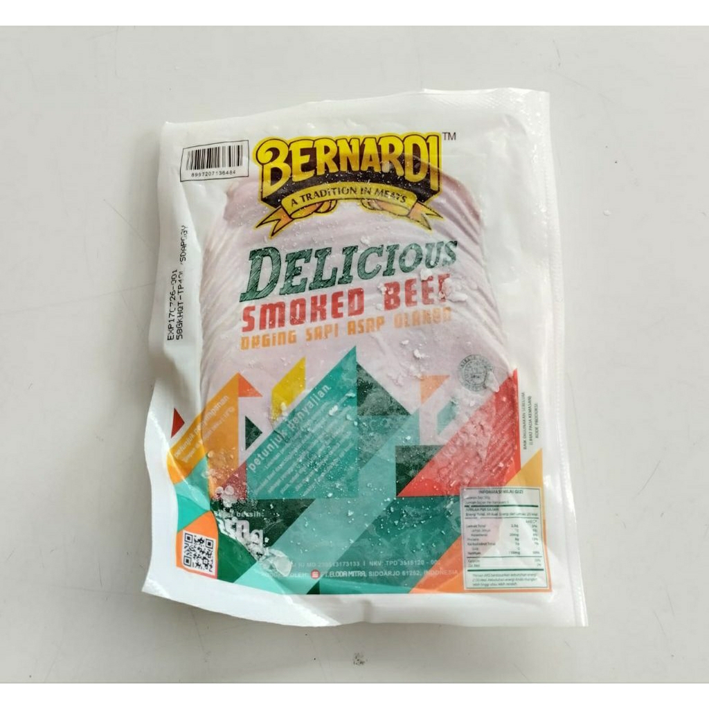 

Bernardi Smoke Beef Delicious 250 gr isi 13 pcs
