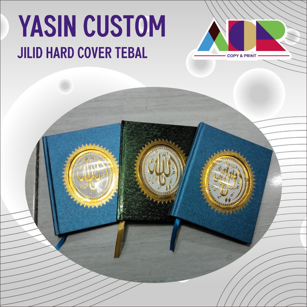 YASIN DAN TAHLIL CUSTOM JILID HARD COVER TEBAL, YASIN 7 HARI, YASIN 40 HARI, YASIN 100 HARI