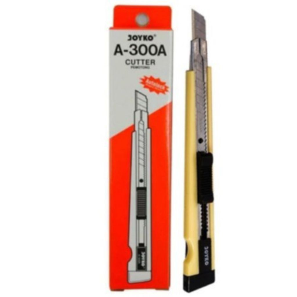 

Cutter kecil joyko A-300A 100% Original dengan autolock pengunci otomatis.