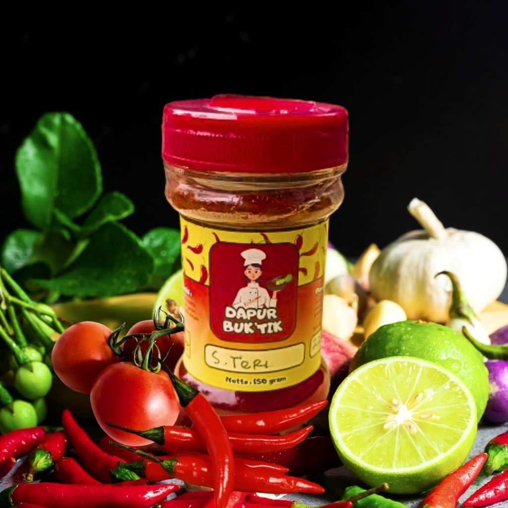 

Sambal Cumi/teri/ayam/bawang/tongkol/peda kemasan 150 gr