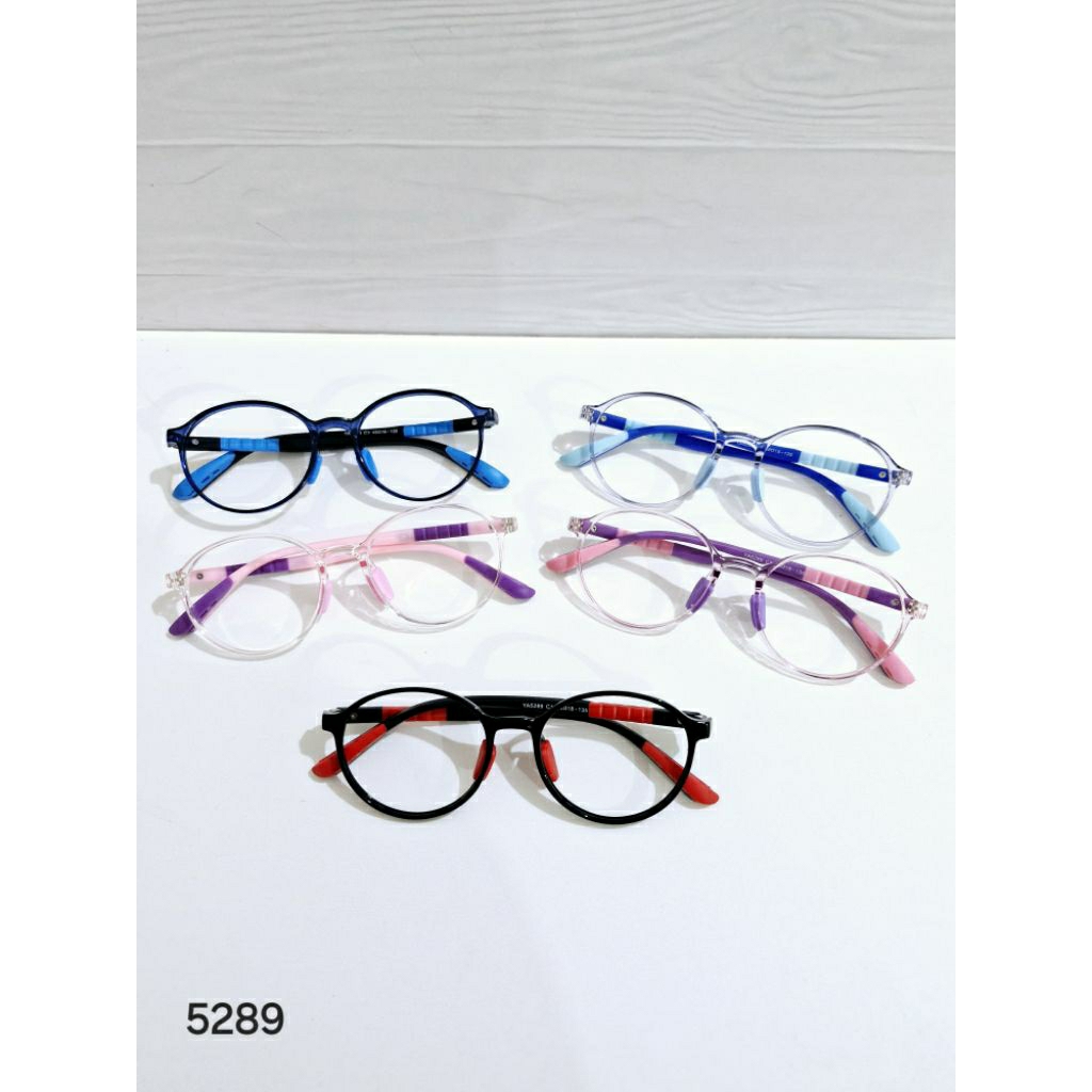 Frame anak 5289  KACAMATA PLASTIK SUDAH GRATIS MINUS