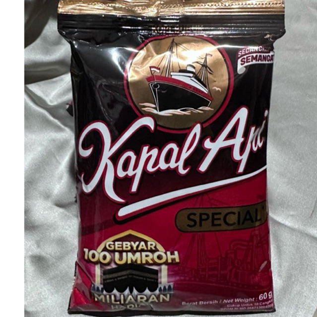 

KAPAL API 60GR - KOPI BUBUK KUAT DAN AROMATIK (1 Renteng isi 10 Paket)