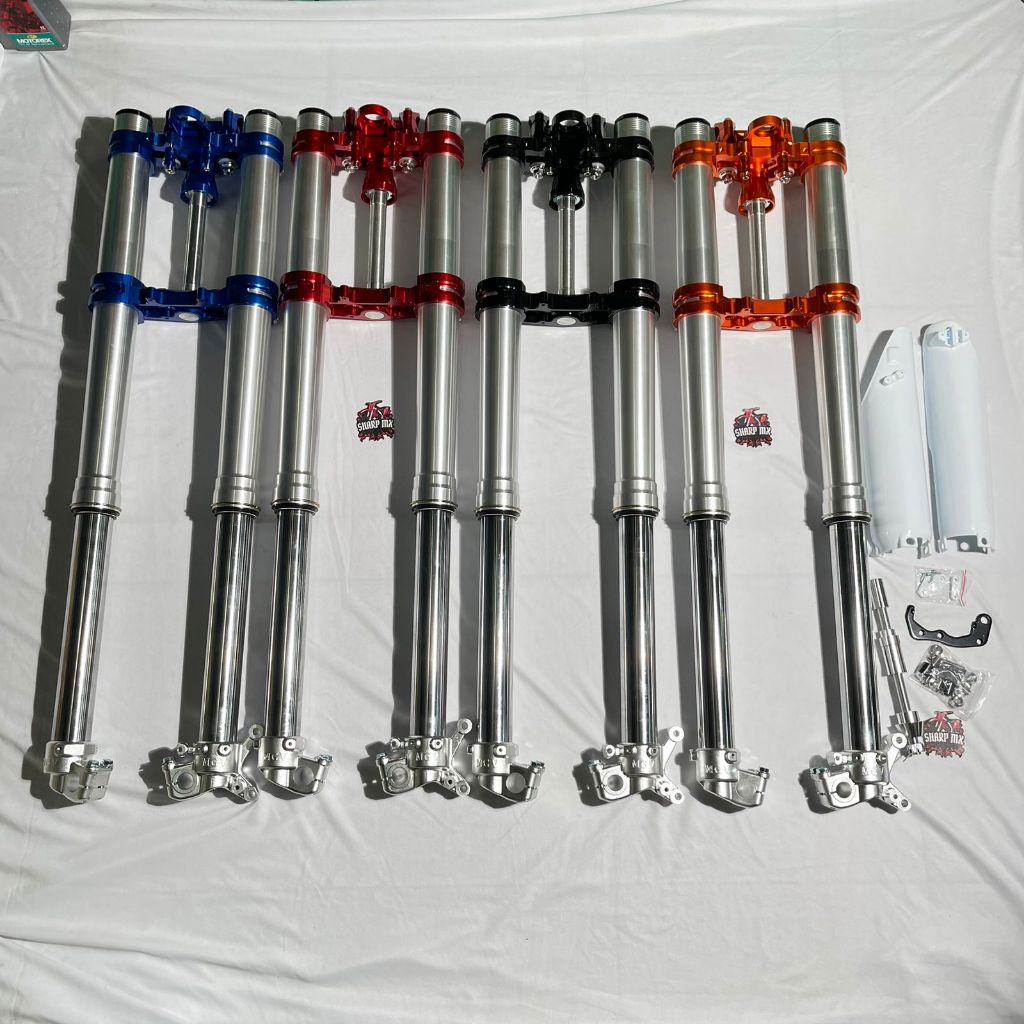 USD Upside Down Shock Depan Realjump MGV PNP KLX 150 Kunci Kontak Model HT