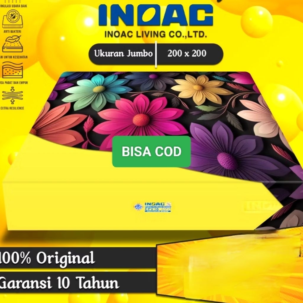 Kasur Busa Inoac Super 200x180x30