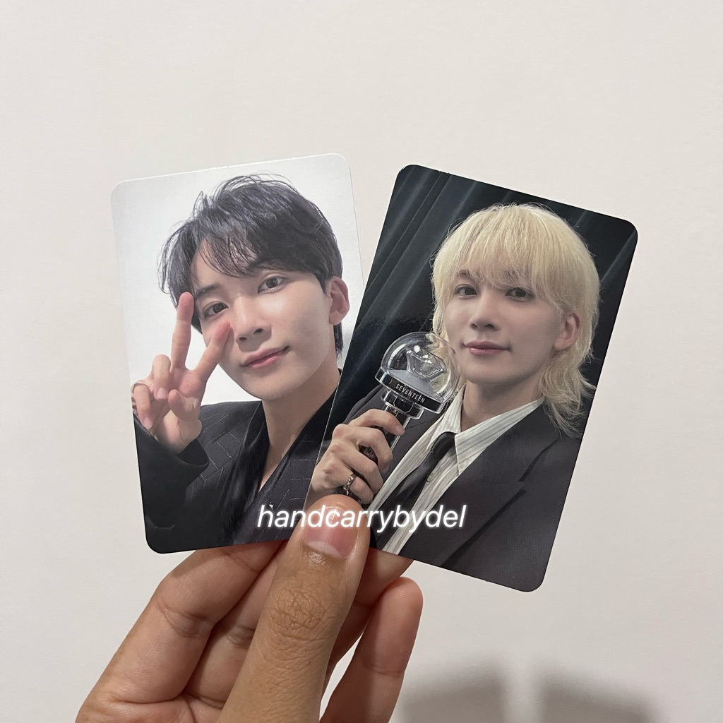 jeonghan caratzone photocard seventeen right here in jakarta svt right here