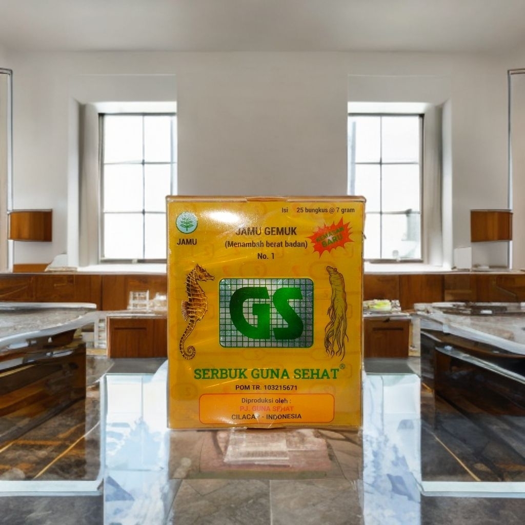 

Jamu GS serbuk no 1 Original 1 kotak isi 25 sachet