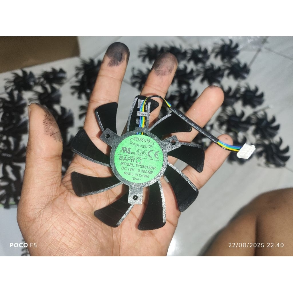 Fan kipas Vga zotac ITX mini GTX 1060 960 950 85mm 4pin l