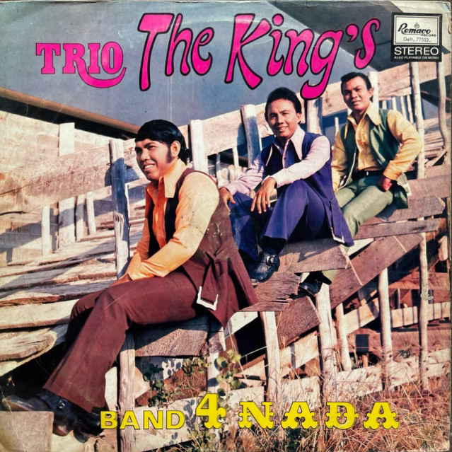 Piringan hitam vinyl - Trio The King’s - Band 4 Nada